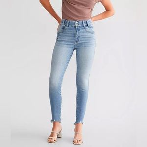 KanCan Signature Kurvy High Rise Ankle Skinny Stretch Jean